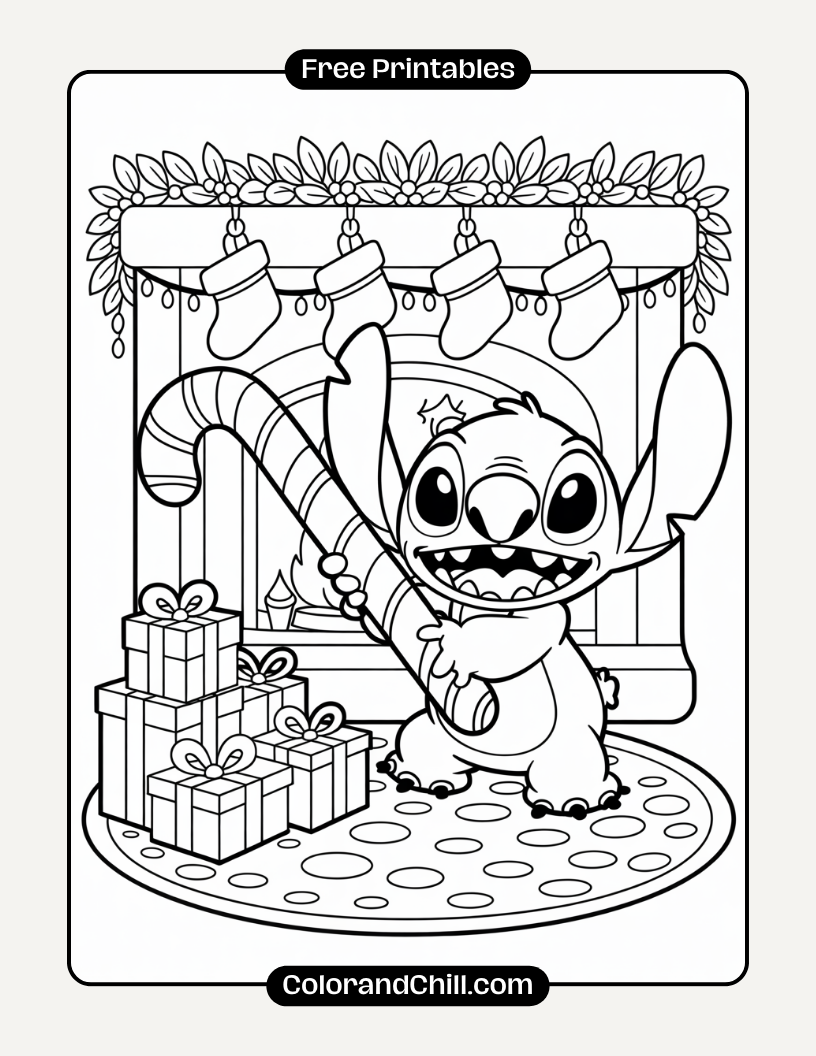 10.Lilo-and-Stitch-Watching-Fireworks-on-New-Year-s-Eve-Coloring-Page-3
