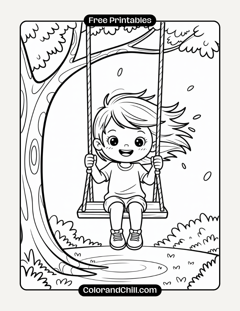2.Girl-sitting-on-a-tree-swing-1