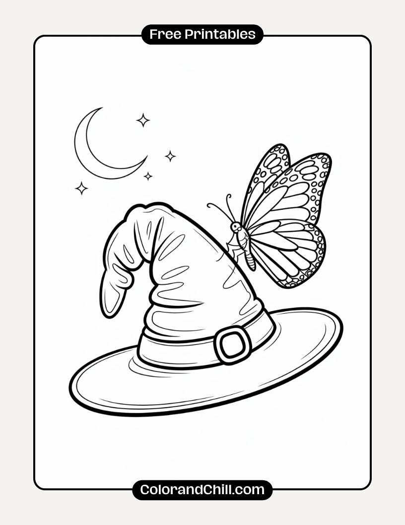 9.Butterfly-on-a-Window-with-Spider-Web-Corners-Coloring-Page-3