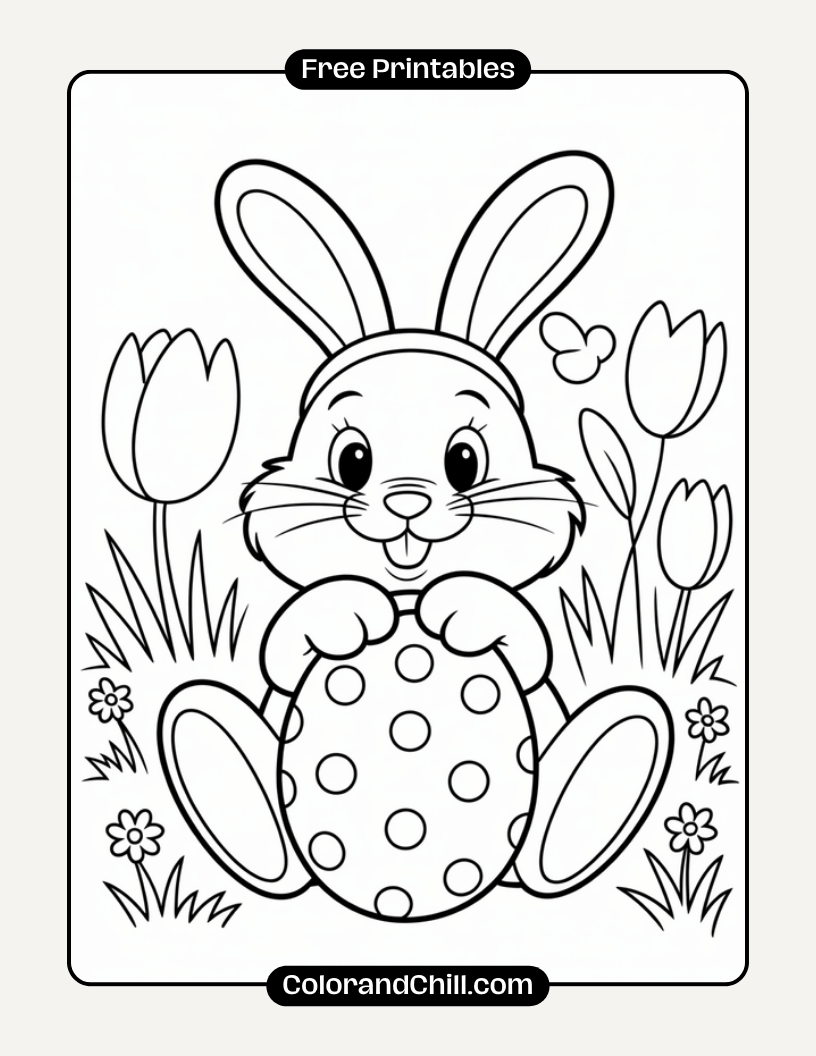 Free Printable Disney Easter Coloring Pages for Kids