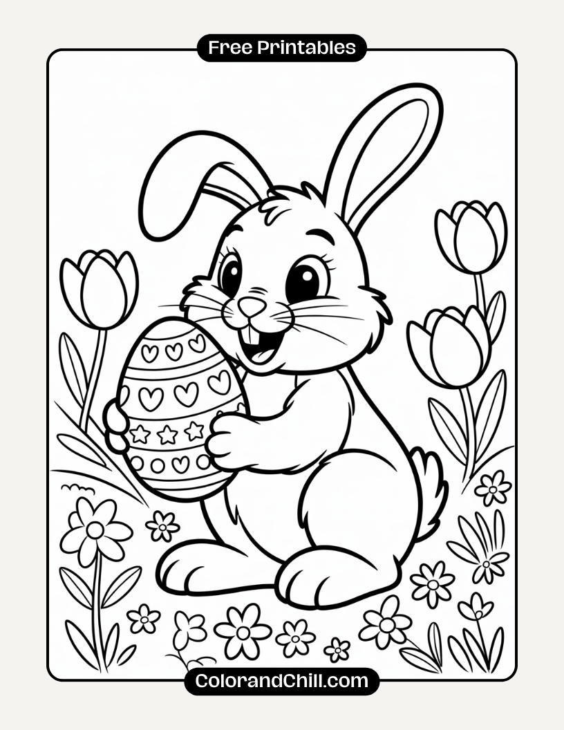 Free Printable Easter Coloring Pages for Kids