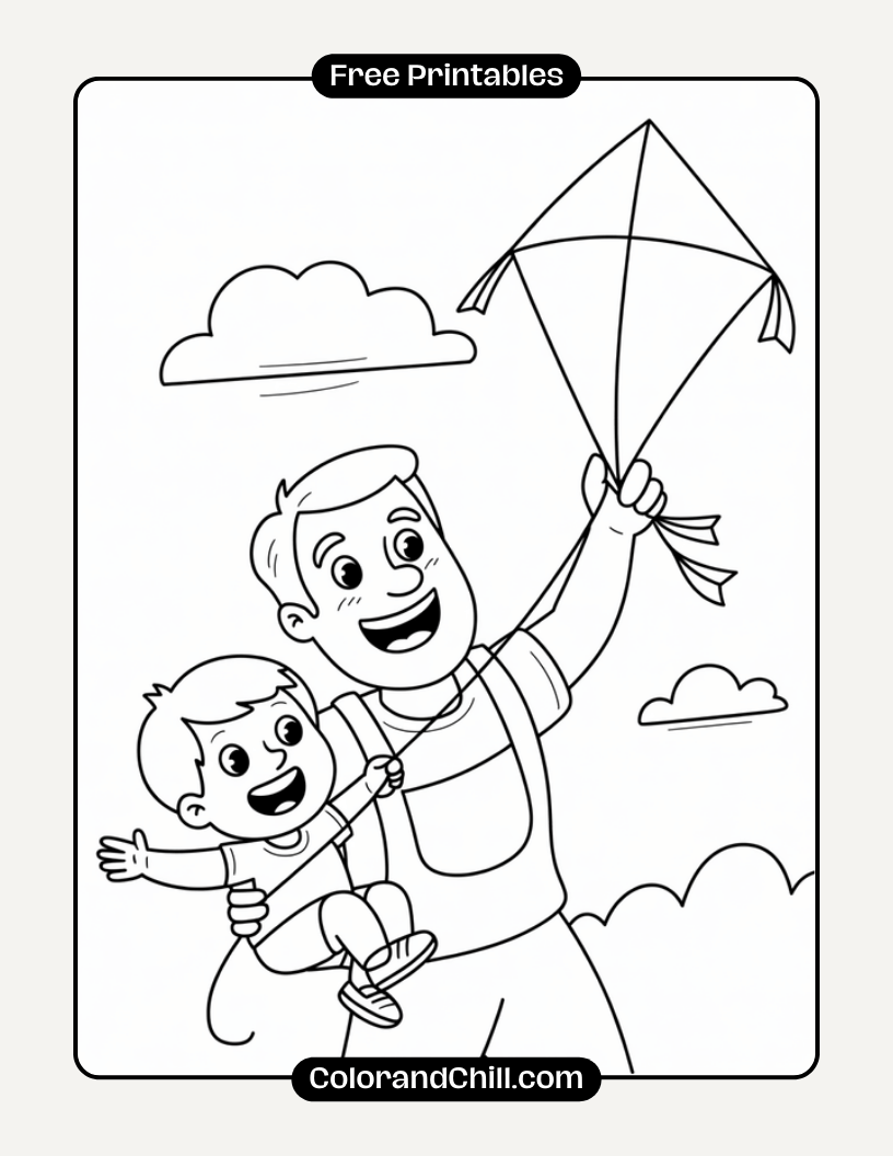 Free Printable Father's Day Coloring Pages for Kids
