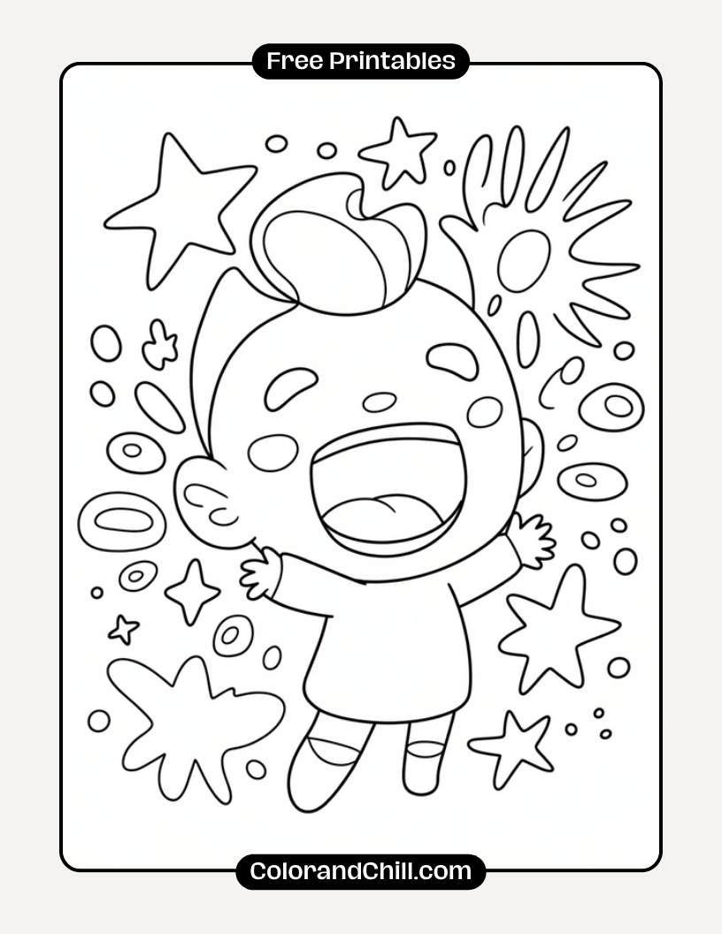 Free Printable LOL Surprise Coloring Pages for Kids Fun