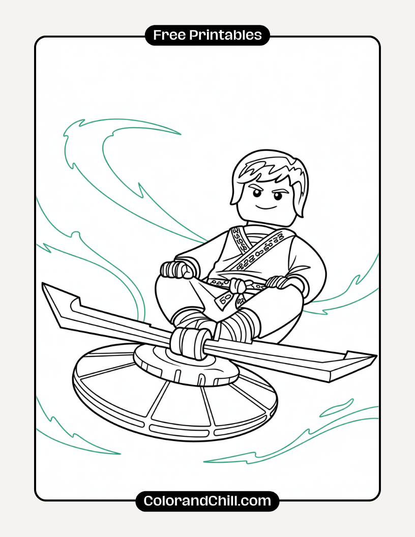 Free Printable Ninjago Coloring Pages for Kids