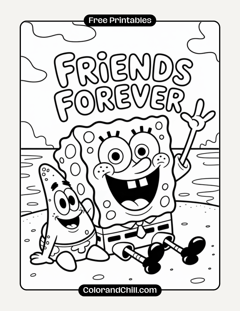 Free Spongebob Coloring Pages | Print & Color Fun