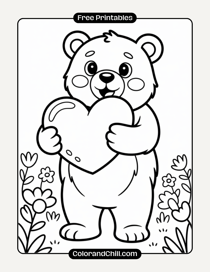 Free Printable Thank You Coloring Pages for Kids & Adults
