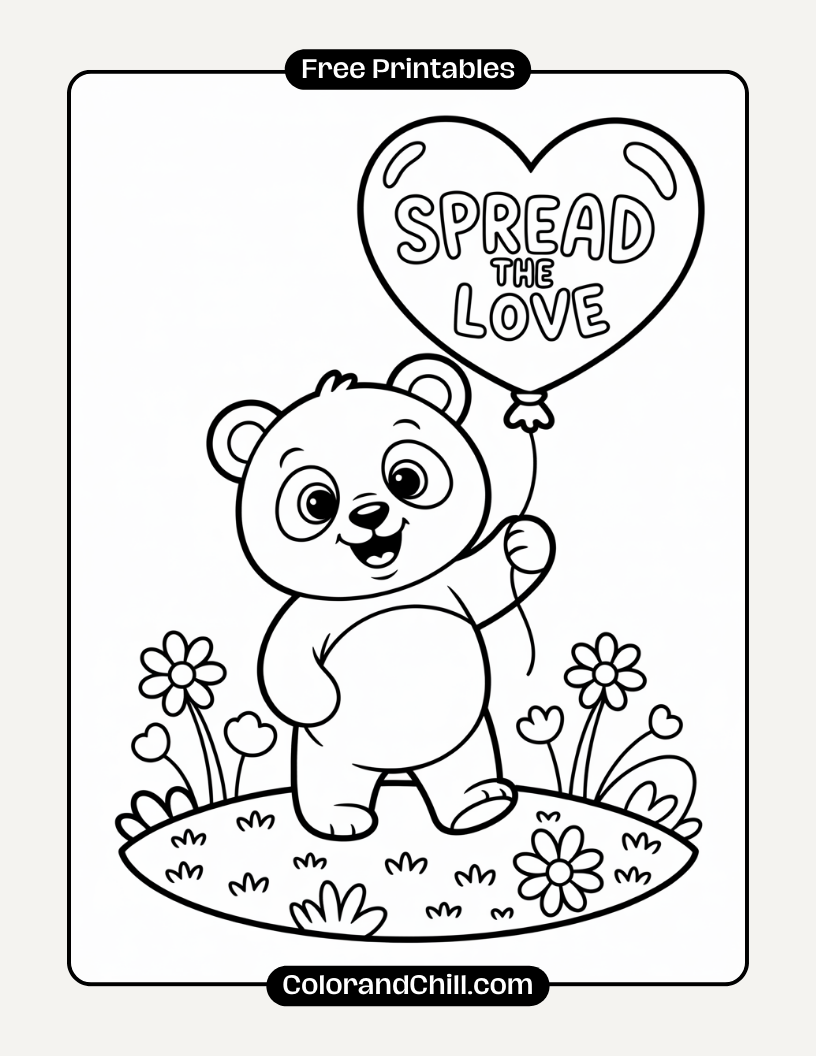 Free Printable Thank You Coloring Pages for Kids