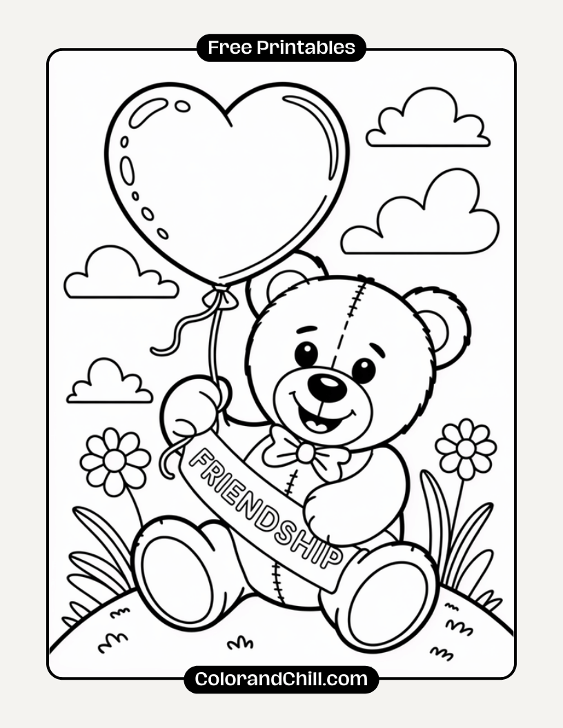 Free Printable Valentine's Day Coloring Pages for Kids & Adults