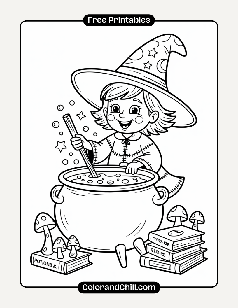 Wicked Coloring Pages Free Printable Downloads